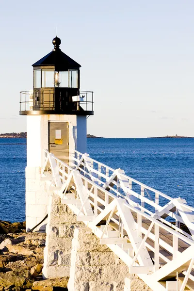 Marshall Point Lighthouse, Maine, Usa — Stockfoto