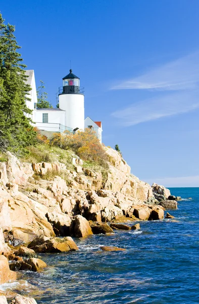 Bass Harbor Lighthouse, Maine, Estados Unidos — Foto de Stock