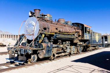 Steam locomotive, Nevada, USA clipart