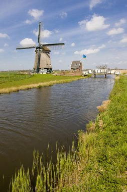 Windmill, Netherlands clipart