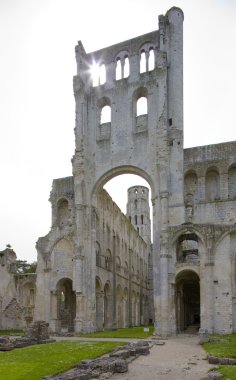 Abbey, jumieges, normandy, Fransa