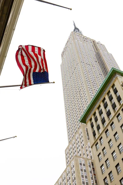 엠파이어 스테이트 빌딩만 하 탄, 뉴욕시, 미국 — 스톡 사진