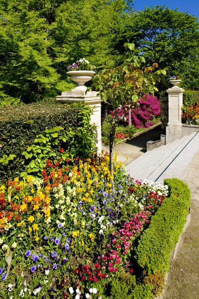정원, 쿠 탕 스, 노르망디, 프랑스 — 스톡 사진