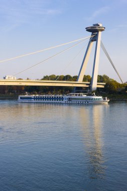 New Bridge, Bratislava, Slovakia clipart