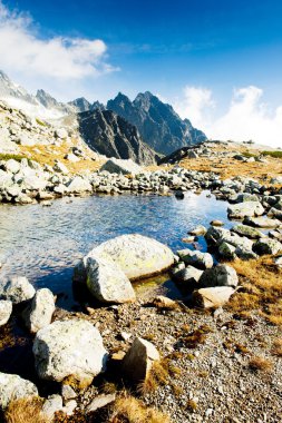 Zbojnicke Tarn, Vysoke Tatry (High Tatras), Slovakia clipart