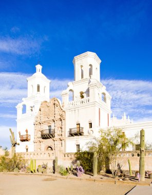 San Xavier del Bac Mission, Arizona, USA clipart