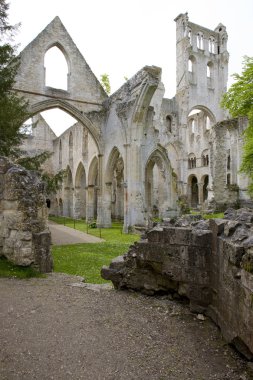 Abbey of Jumieges, Normandy, France clipart
