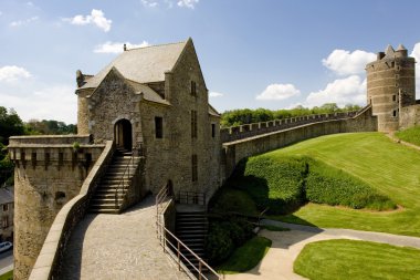 Fougeres, Brittany, France clipart