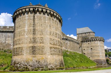 Fougeres, Brittany, France clipart