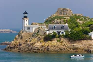 Lighthouse, Pointe de Pen al Lann, Brittany, France clipart