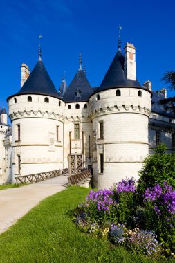 Chaumont-sur-Loire Castle, Centre, France clipart