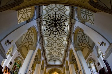 Cathedral''s interior, Zamosc, Poland clipart