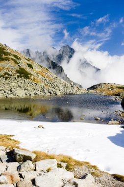 Zbojnicke Tarn, Vysoke Tatry (High Tatras), Slovakia clipart