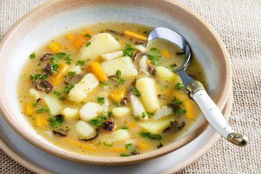 Potato soup clipart