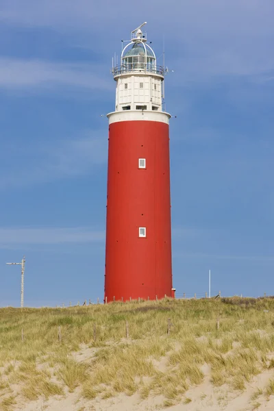 Lighthouse, De Cocksdorp, Texel Island, Netherlands — Stock Photo, Image