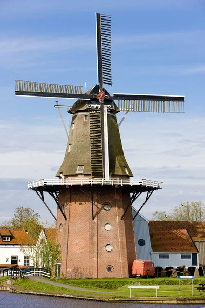 Burdaard, friesland, niederlande — Stockfoto