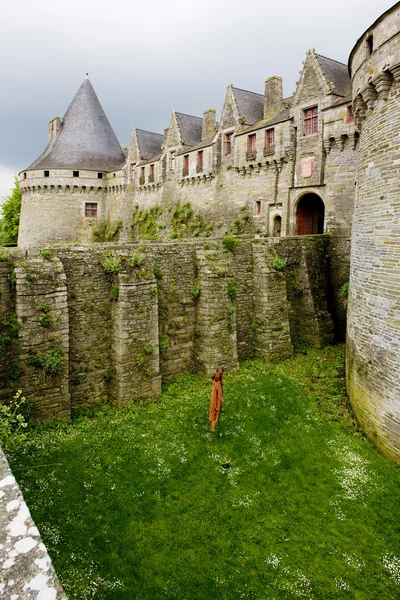 Chateau de Rohan, Pontivy, Brittany, France — Stock Photo, Image