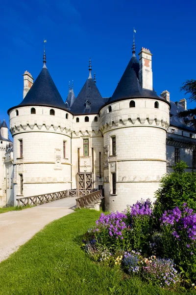 Chaumont-sur-loire slott, centrum, Frankrike — Stockfoto