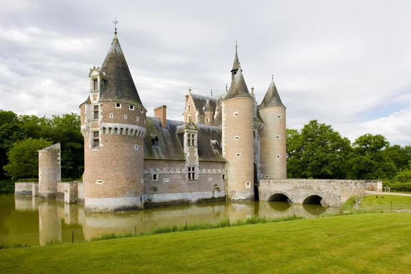 Chateau du moulin, lassay-sur-croisne, Zentrum, Frankreich — Stockfoto