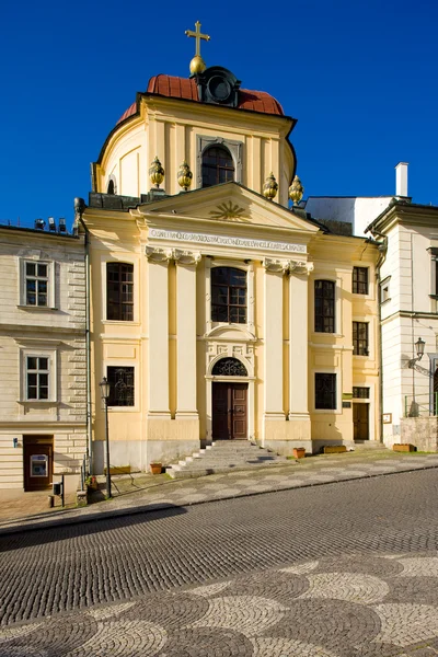 Евангелическая церковь, Банска-Штявница, Словакия — стоковое фото