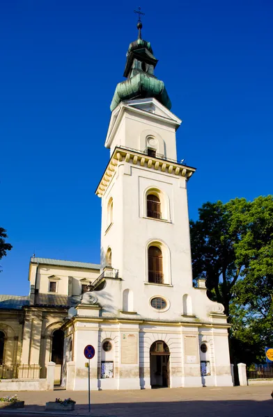 Iglesia en Zamosc, Polonia — Foto de Stock