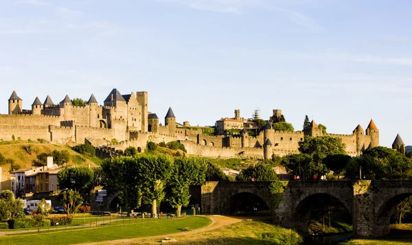 Carcassonne, Languedoc-Roussillon, France — Stock Photo, Image