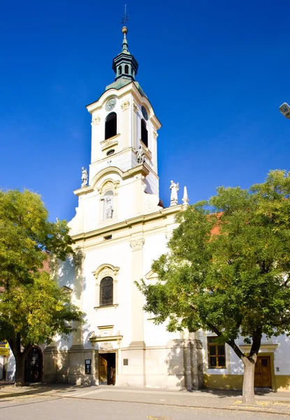 Kloster und Kirche der barmherzigen Brüder, Bratislava, Slowakei — Stockfoto