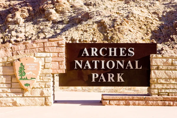 Entrance, Arches NP, Utah, EE.UU. — Foto de Stock