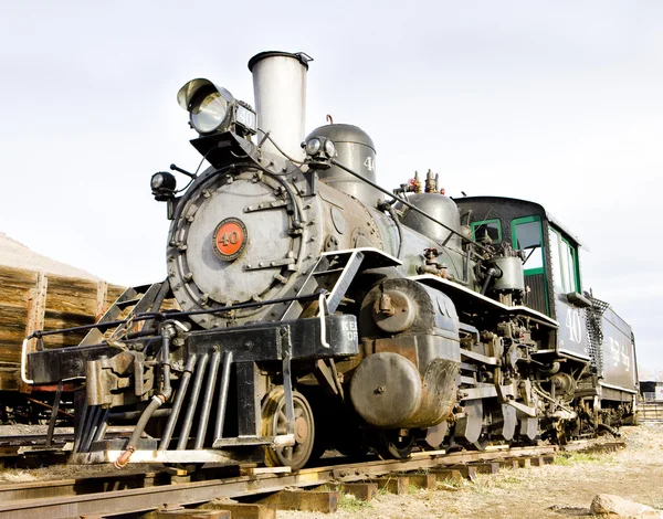 Stammlokomotive in colorado Eisenbahnmuseum, Vereinigte Staaten — Stockfoto