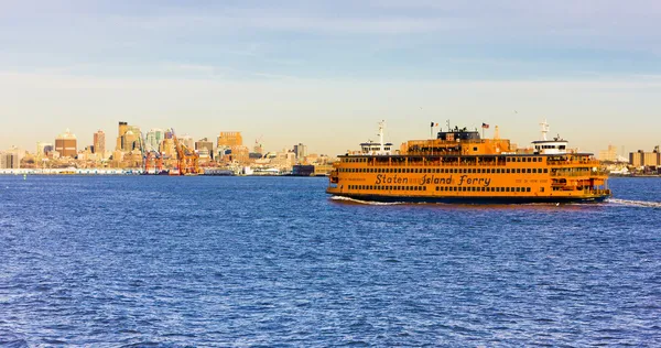 Ferry para Staten Island, Nova York, EUA — Fotografia de Stock