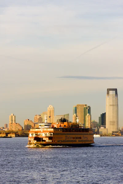 Ferry Para Staten Island New Jersey Eua — Fotografia de Stock