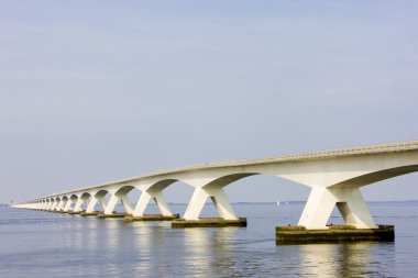 Zeelandbrug, Zeeland, Netherlands clipart