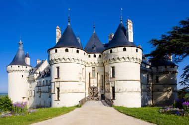 Chaumont-sur-Loire Castle, Centre, France clipart