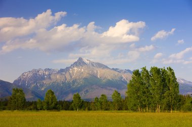 Krivan, Vysoke Tatry (yüksek Tatras), Slovakya