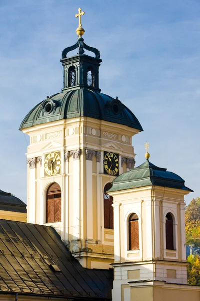 Detail Van Kerk Van Mary Banska Stiavnica Slowakije — Stockfoto