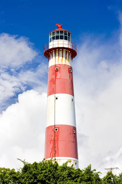 Güney noktası deniz feneri, barbados — Stok fotoğraf