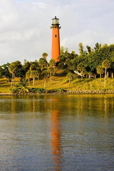 Deniz Feneri Ponce Giriş Florida Abd — Stok fotoğraf