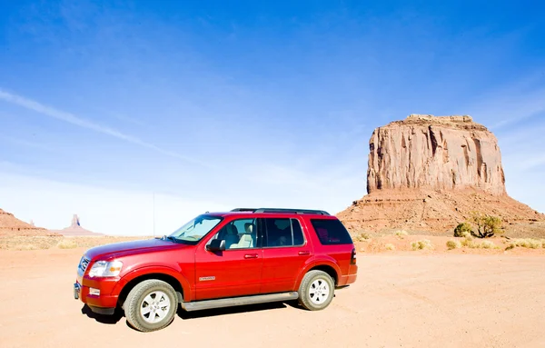 Off road, Merrick Butte, Monument Valley National Park, Utah-Ari — Stock Photo, Image