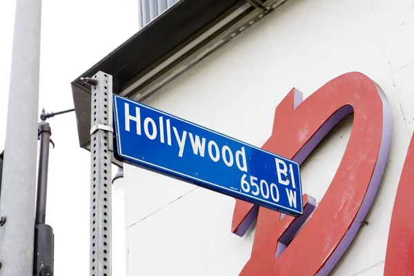 Hollywood Boulevard Λος Άντζελες Καλιφόρνια Ηπα — Φωτογραφία Αρχείου