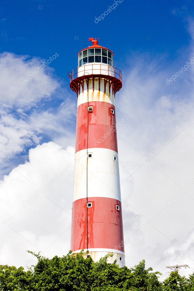 South Point Lighthouse, Barbados — Stock Photo © phb.cz 4607093
