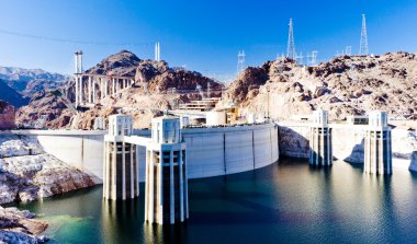 Hoover Dam, Arizona-Nevada, USA clipart