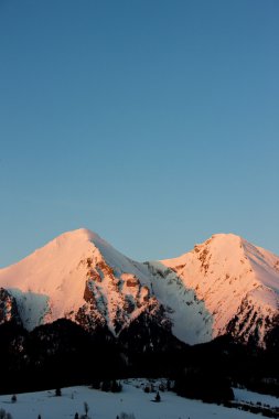 belianske tatry (belianske tatras) kış, Slovakya