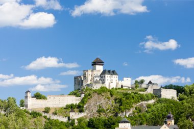 Trencin Castle, Slovakia clipart