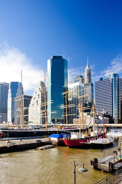 Pier Manhattan New York City Vereinigte Staaten — Stockfoto