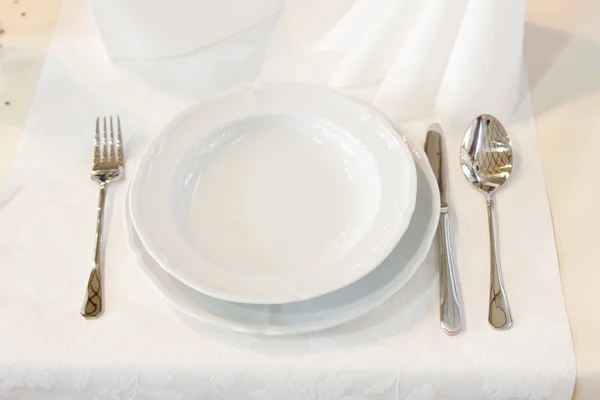 stock image Table settings