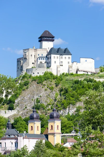 Burg Trencin Slowakei — Stockfoto