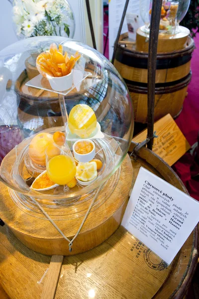 静物 - 柑橘系の果物 (ワインの香りのサンプル) — ストック写真