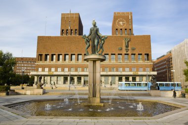 Belediye Binası (radhuset), oslo, Norveç