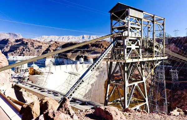 Hoover Dam Omgivningar Arizona Nevada Usa — Stockfoto