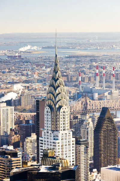 Chrysler Building Manhattan Nova Iorque Eua — Fotografia de Stock